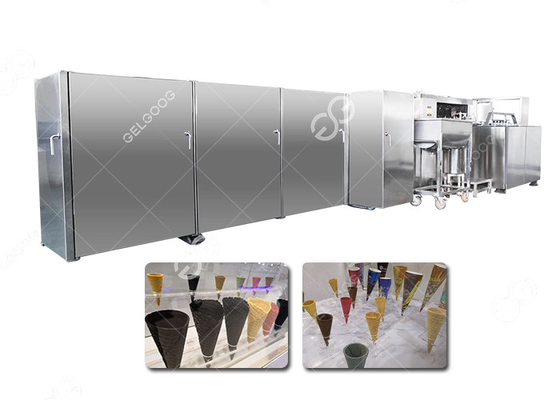 Китай Полноавтоматические производственная линия конуса мороженого/цена машины конуса вафли поставщик