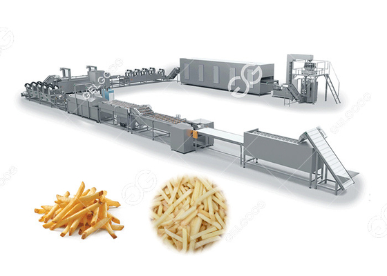 Китай Коммерчески картофельные чипсы изготовляя замерли машиной, который картофель фри француза с продукцией подачи поставщик