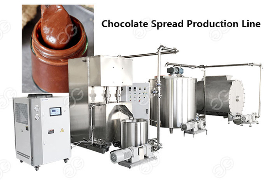 Китай Полностью установленная производственная линия распространения шоколада, затир шоколада делая машину поставщик