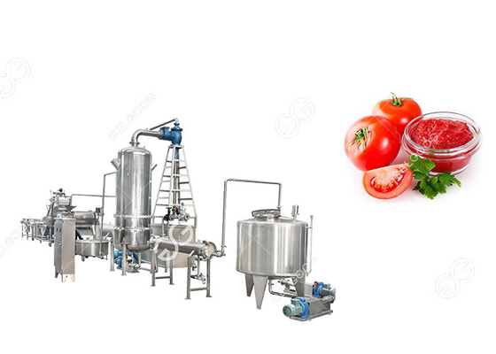 Китай Промышленные томаты оборудования машины обработки томатной пасты 1T/H наклеивают производственную линию поставщик