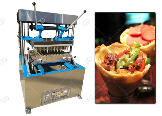 Китай Семи автоматическая машина конуса пиццы для делать конусом форменную аттестацию КЭ пиццы поставщик