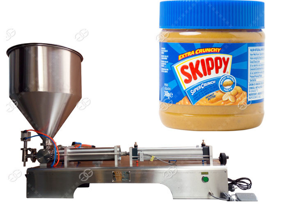 Китай Полуавтоматная машина завалки опарника арахисового масла машины упаковки еды поставщик