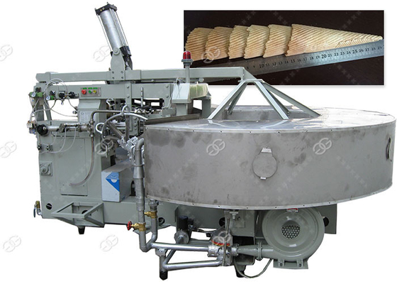Китай Автоматическая машина конуса мороженого 380 напряжений тока, машина выпечки конуса сахара поставщик
