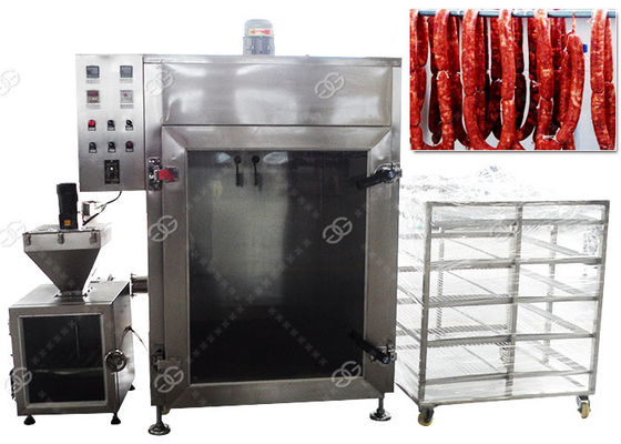 Китай КЭ прошел машиной сосиски мяса куря автоматическую печь 50КГ/х дыма рыб поставщик