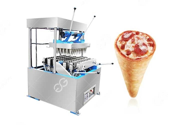 Китай Электрический конус пиццы делая машину, толщину 1200PCS/H оборудования 5mm пиццы конуса поставщик