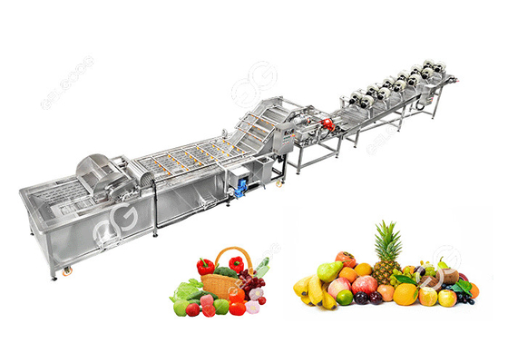 Китай Автоматическая линия стирки овоща машины шайбы плода шайбы овоща поставщик