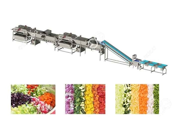 Китай Коммерчески технологическая линия овоща оборудования стирки плода овоща для завода по обработке овоща поставщик