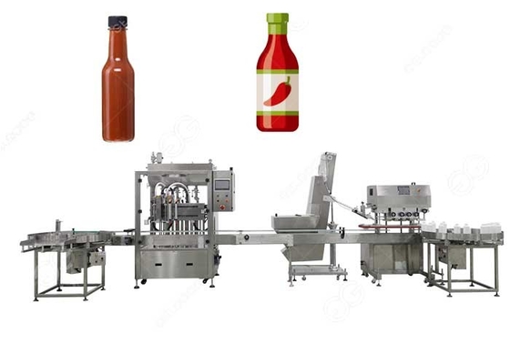 Китай 20 бутылок/минимальной промышленной линия завалки затира Chili машины завалки соуса Chili поставщик