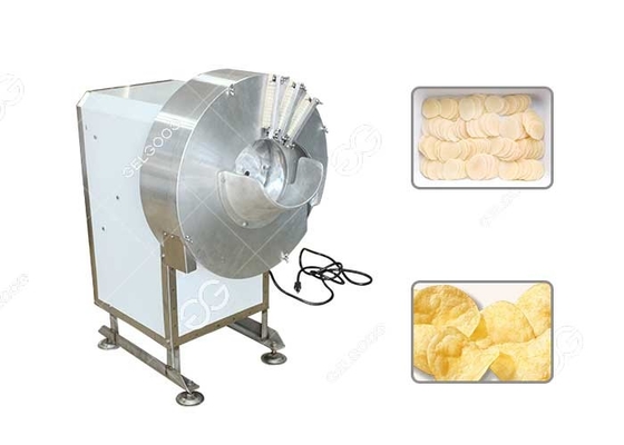 Китай Обрабатывающее оборудование Коммерикал Вегетабле, автомат для резки 600кг/Х картофельных чипсов поставщик